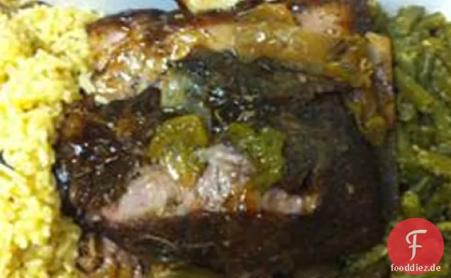 Kraut geriebenes Schweinefleisch