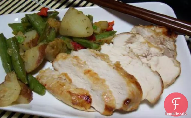 Ostasiatischen Stil BBQ Huhn (Oder Broil)