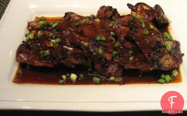 Asiatische Hähnchenschenkel