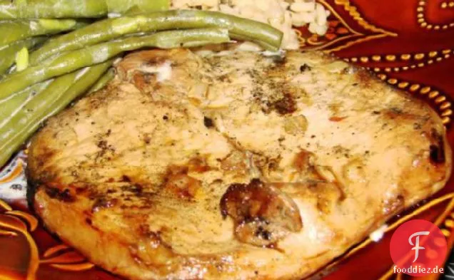 Gegrillte Schweinekoteletts