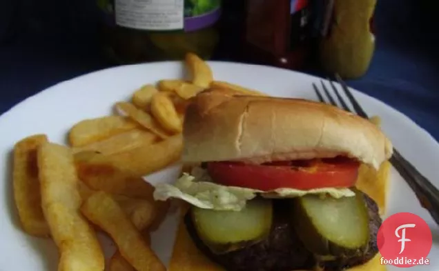 Klassischer Hamburger