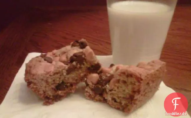 Haferflocken Butterscotch Schokolade Chip Bars