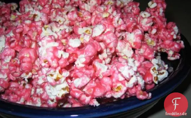 Süßigkeiten beschichtet Popcorn