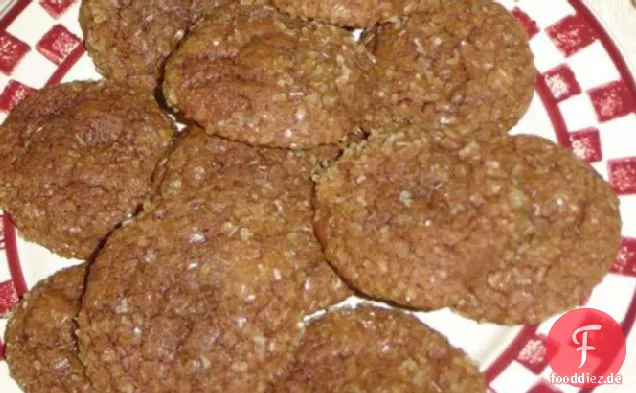 Zähe Schokolade Sugarsnap Cookies