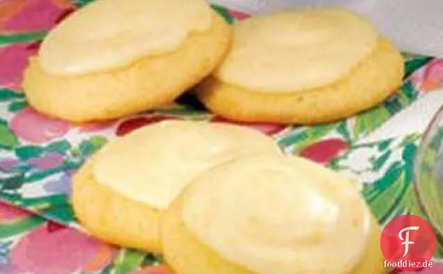 Frosted Orange Cookies