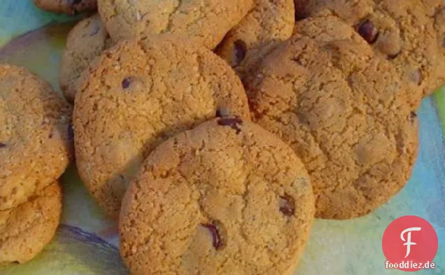 Süße & salzige Schokoladen-Mandel-Kekse