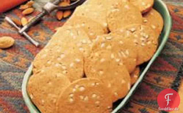Gewürzte Mandelkekse