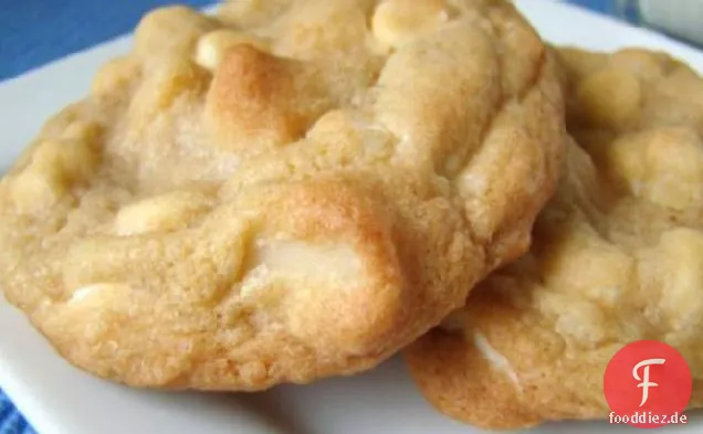 Weiße Schokolade Chip Macadamia Nuss Cookies