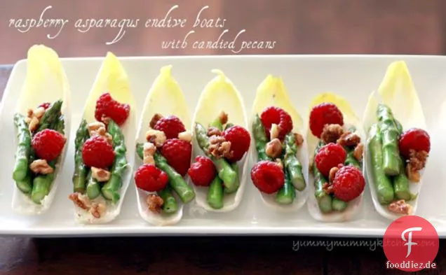 Himbeer Spargel Endivien Boote