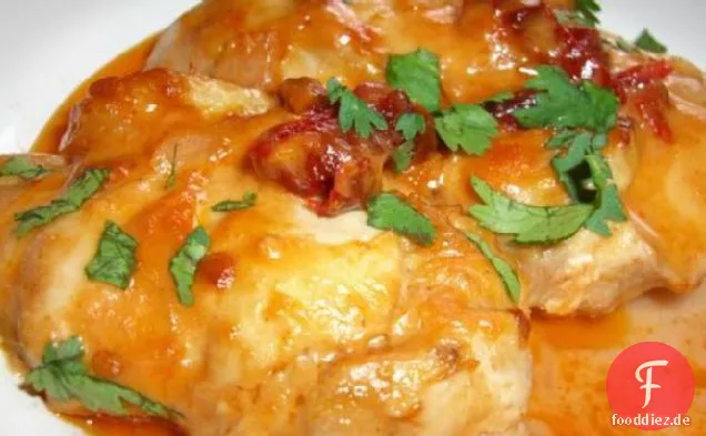 Cheesy Chipotle Huhn
