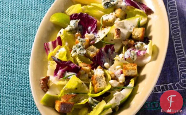 Endivien, Birnen-und Blauschimmelkäse-Salat