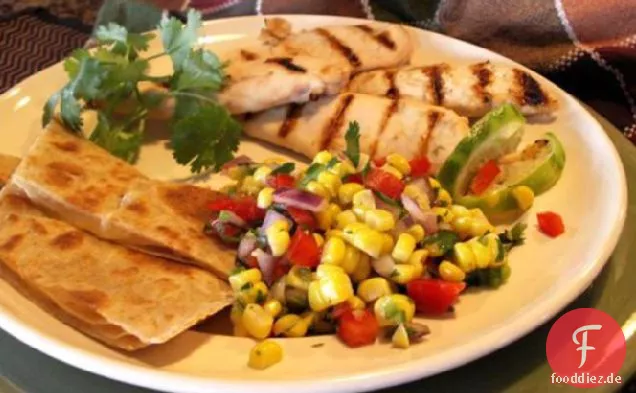 Herd Margarita Huhn mit frischem Mais Relish