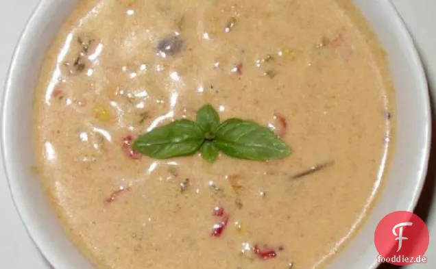 Peruanische Creme von Hühnersuppe