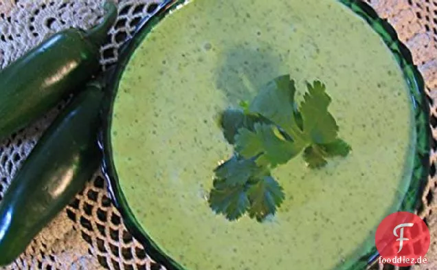 Koriander-Limetten-Sahne-Sauce