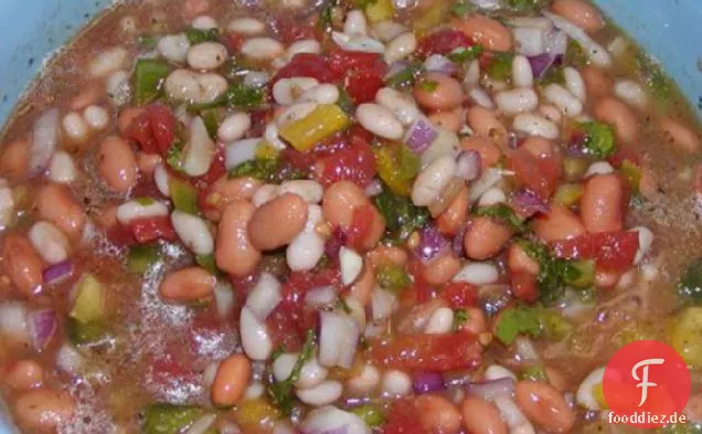 Preisgekrönter Bohnensalat