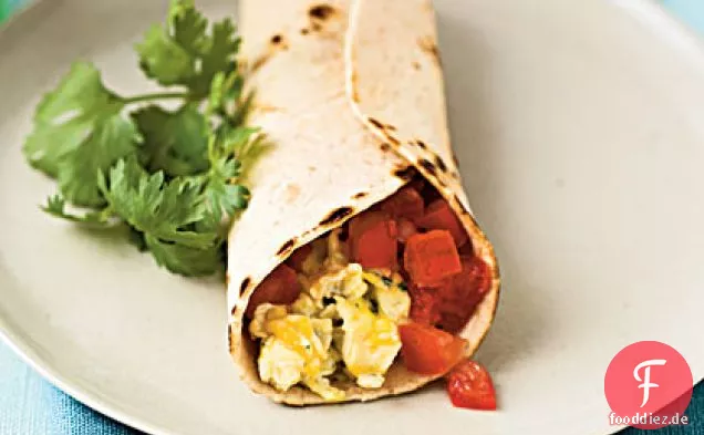 Rührei Burritos