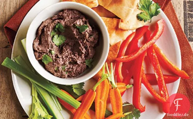 Schwarze Bohne Hummus