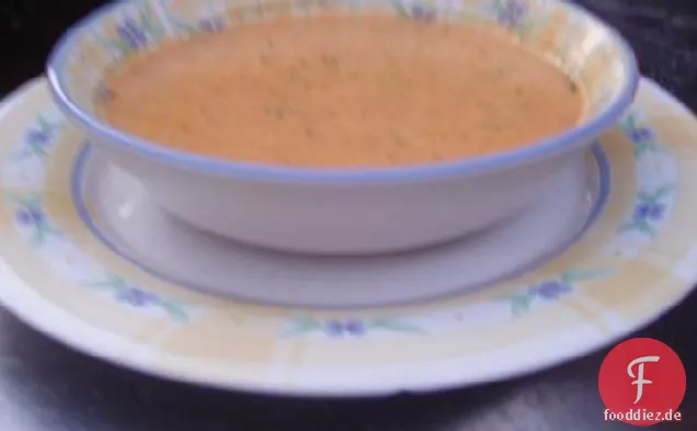 Gebratener Pfeffer Kartoffelsuppe Rezept