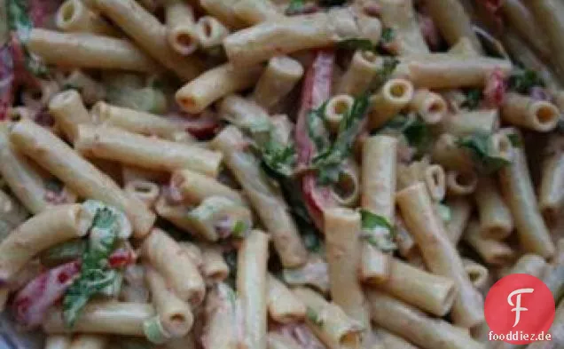 Veganer Chipotle Nudelsalat