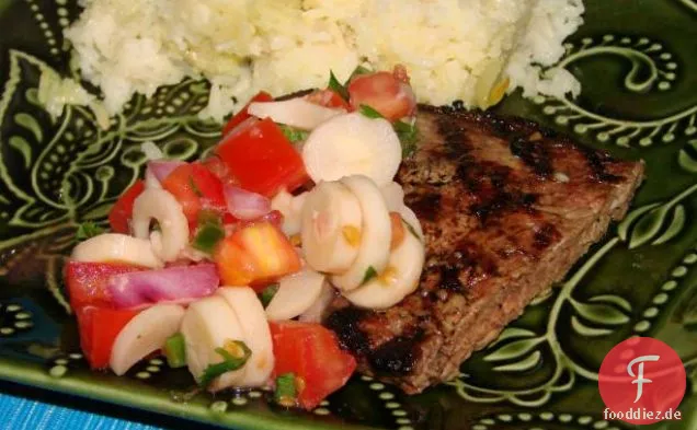 Brasilianisches gegrilltes Flankensteak