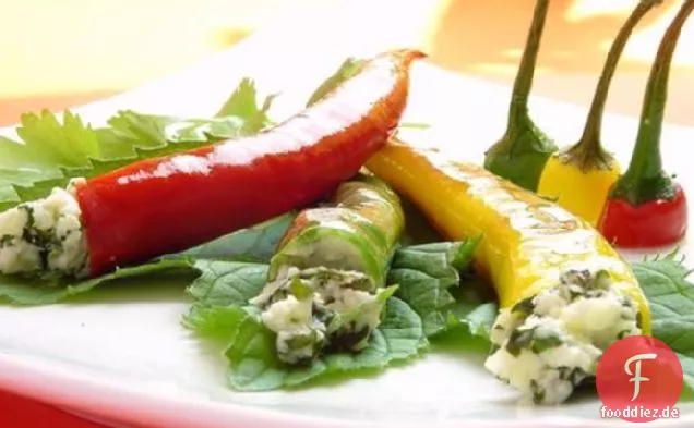 Jalapeños Rellenos (Gefüllte Jalapenos)