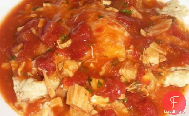 Huhn Tortilla-Suppe (Schnell und billig!)
