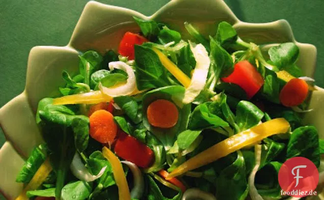 Mâche-Grube-Salat