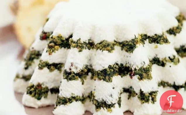 Joghurt Käse Torta mit Pesto