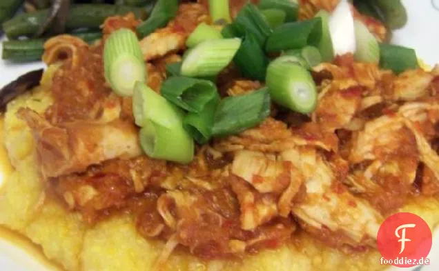 Mexikanisches Huhn und Polenta