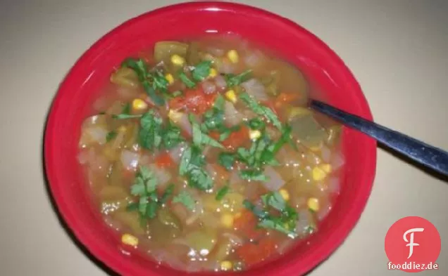 Hühnersuppe nach mexikanischer Art