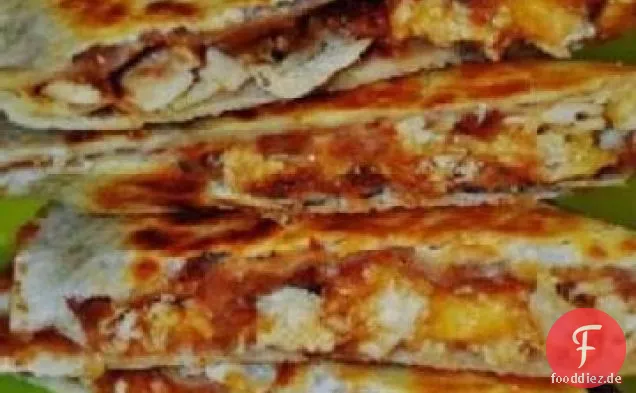 Carla's Speck und Huhn Quesadillas