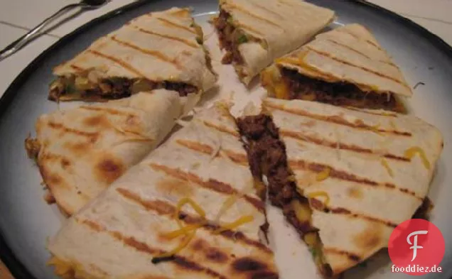 Südwestliche Chorizo Quesadillas