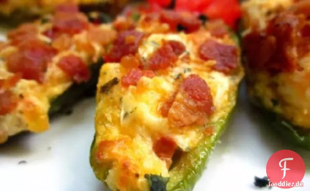 Gegrillte Gefüllte Jalapenos