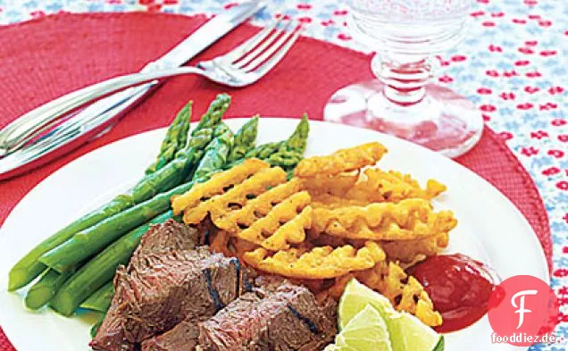 Zitrus-mariniertes Rocksteak