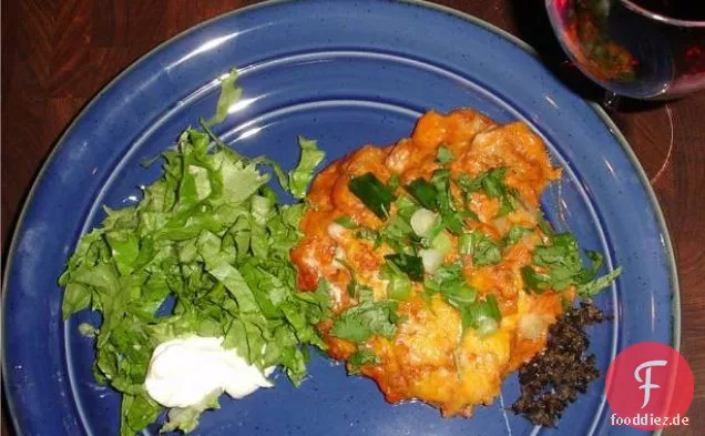 Steak-Quesadillas mit heißer Pfirsichsalsa