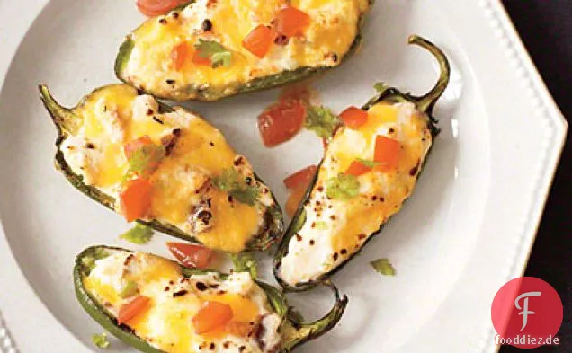 Gegrillte Gefüllte Jalapeños