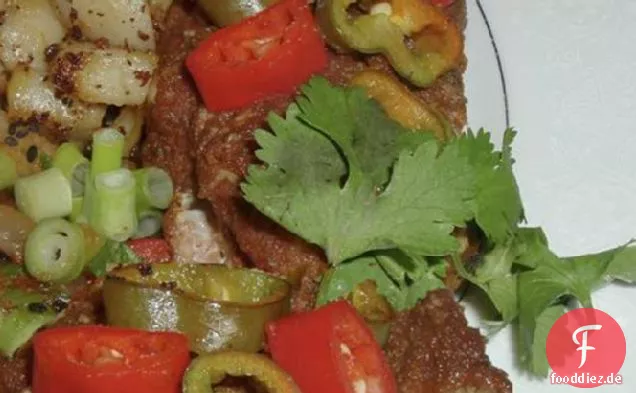 Huhn in Koriandersauce