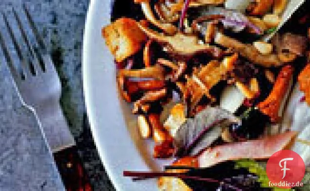 Wild-Pilz-Salat