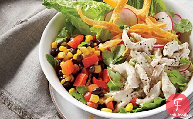 Huhn Taco-Salat