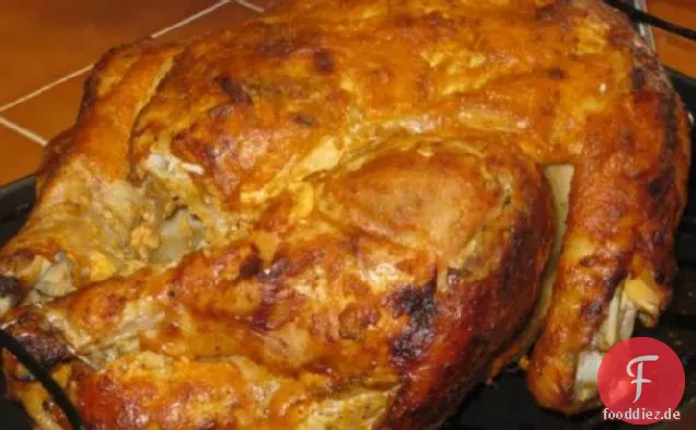 Zentralamerikanisches gebratenes Huhn