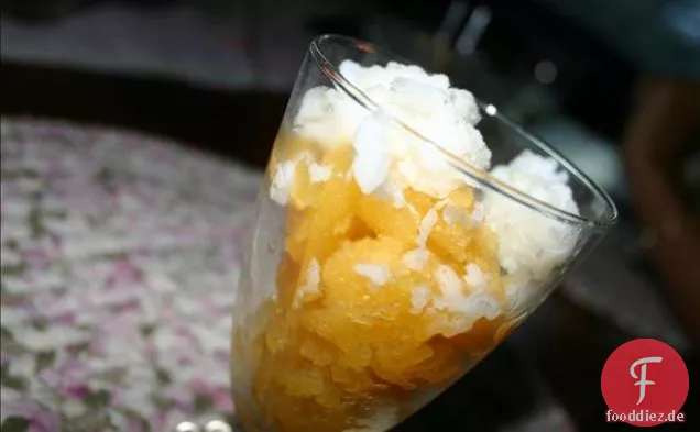 Rauchig Orange glasierte Schweinekoteletts
