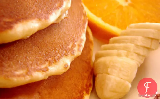 Landhausstil Ricotta Orange Pfannkuchen