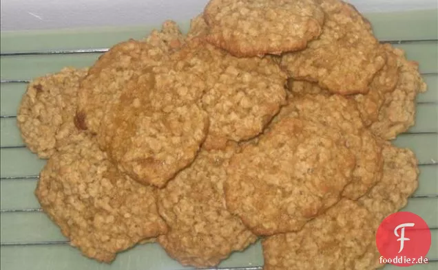 Orange Haferflocken-Cookies