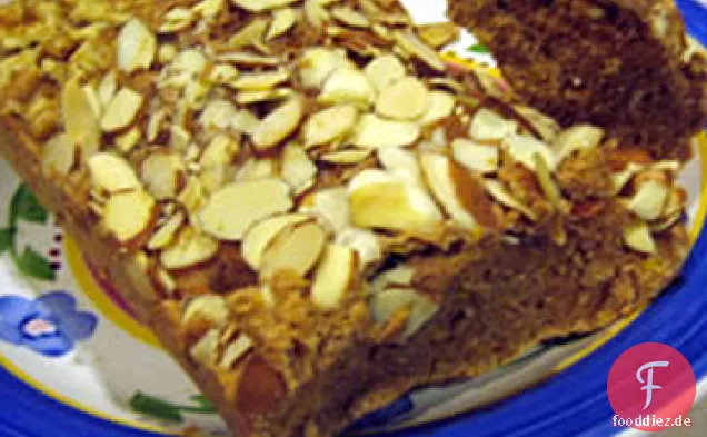 Orange schnelles Brot