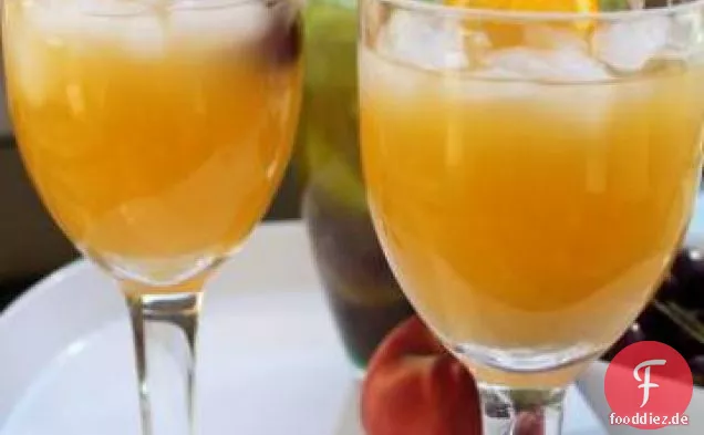 Weißer Pfirsich Sangria