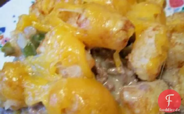 Tater Tot Casserole - Fettarm