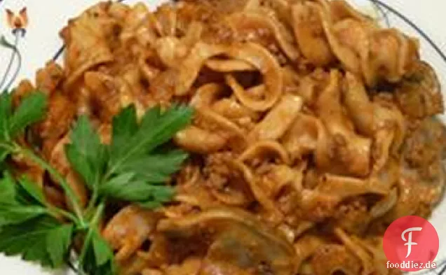 Hackfleisch-Nudel-Auflauf