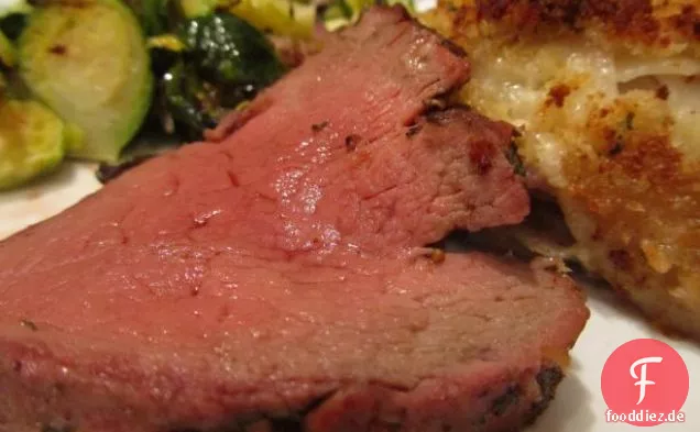 Gebratenes Rinderfilet Erstaunlich! Wo ist das Rindfleisch?