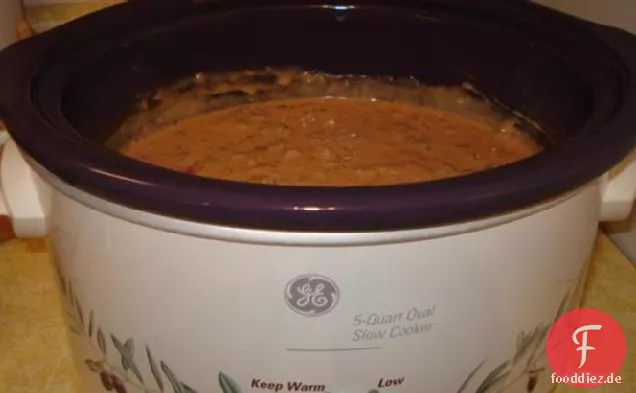 Crock Pot; Fleischig Käse Dip