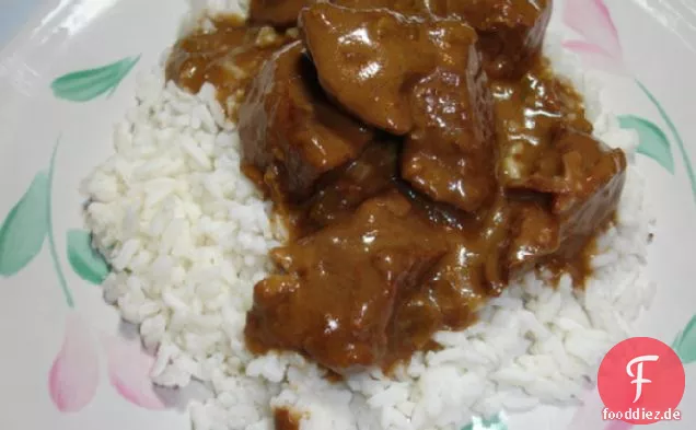 Rindfleisch und Soße (Crock Pot)